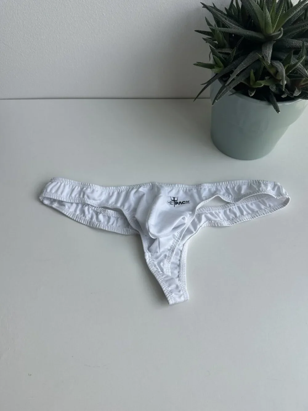 ThePack - Eat It Thong - White (M)